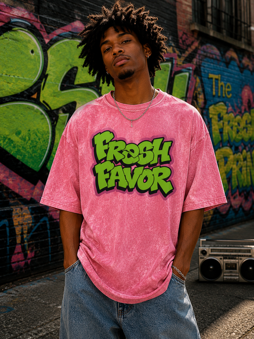 MEN'S FRESH FAVOR DISTRESSED TEE
