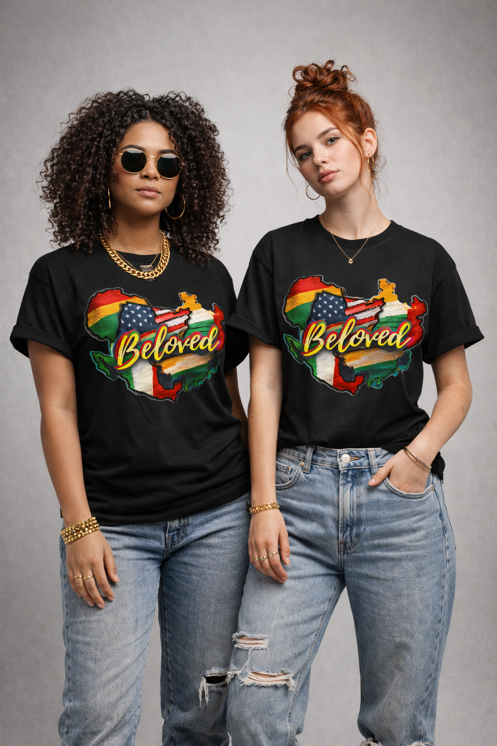 ALL NATIONS VIBE UNISEX T-SHIRT/HOODIE