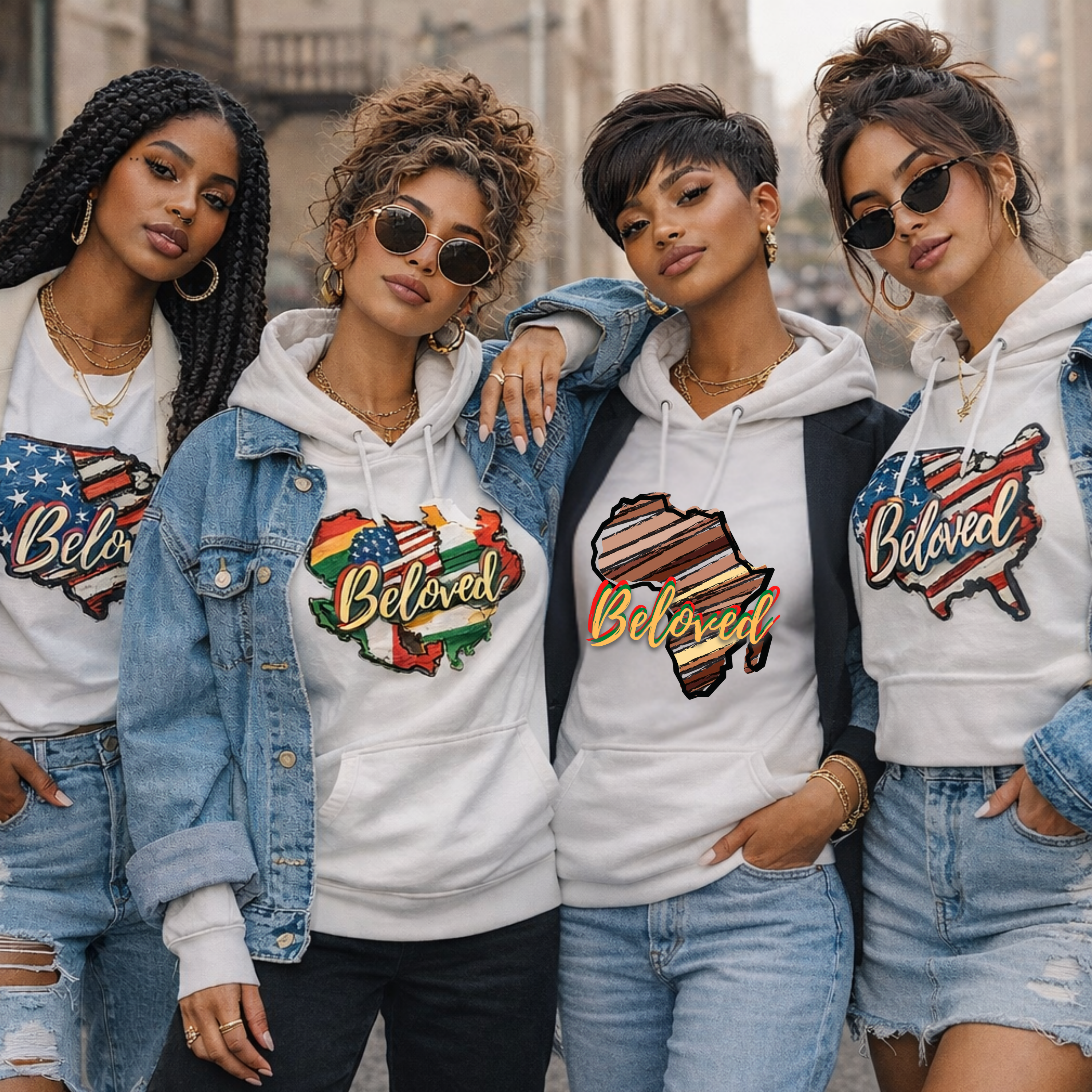 Beloved Africa Tee/Hoodie  (Women’s)